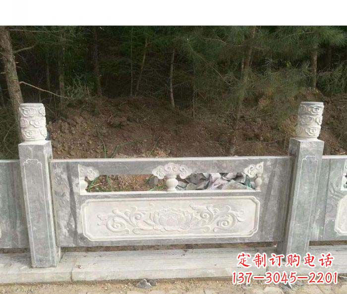 廊坊大理石栏板石雕艺术品