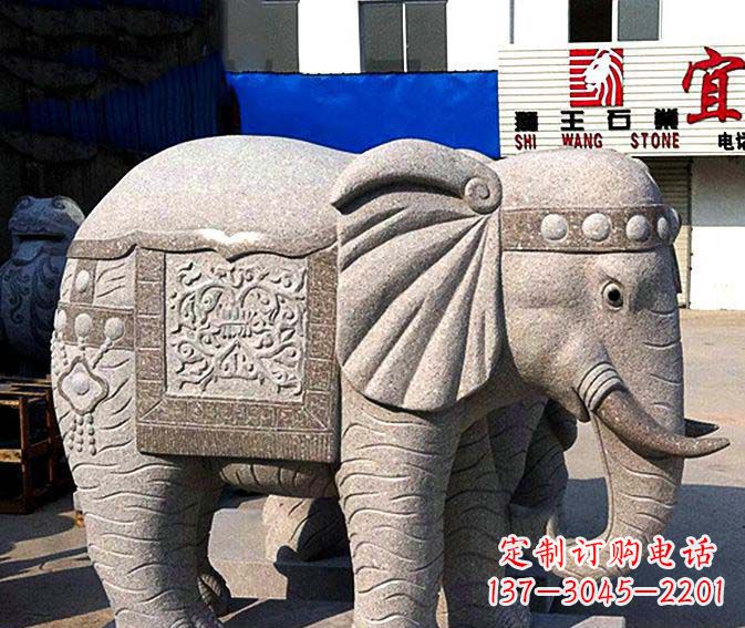 廊坊高品质缅甸大象雕塑