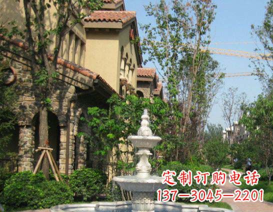 廊坊大理石喷泉雕塑