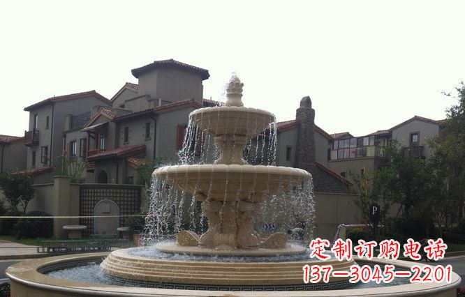 廊坊精美的喷泉石雕雕塑