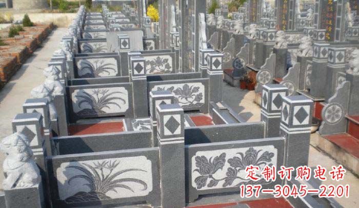 廊坊公园景观仿古石栏板 (2)