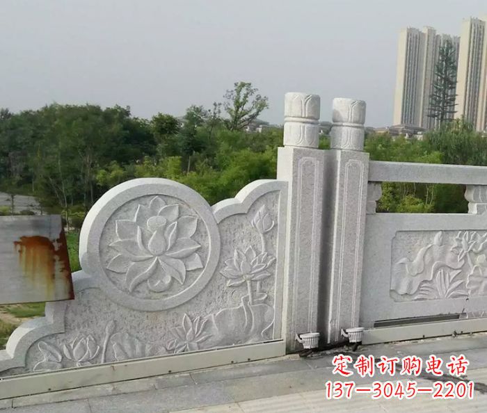 廊坊汉白玉石雕栏板