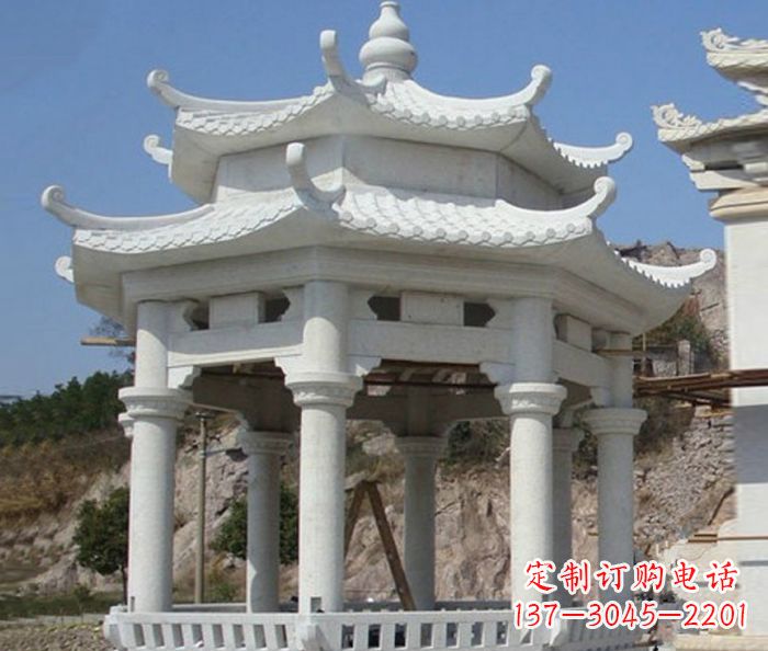 廊坊专业汉白玉凉亭雕塑