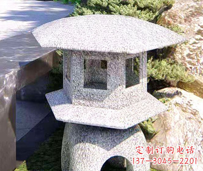 廊坊石头雕塑灯——点亮公园之美