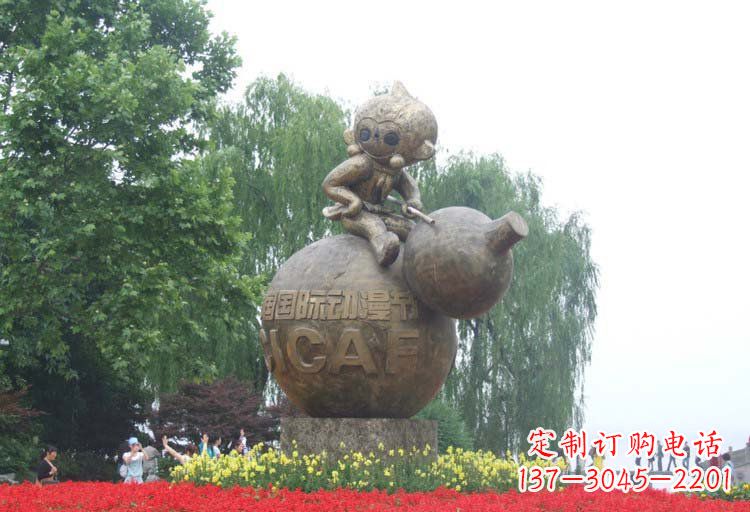 廊坊中领雕塑| 尊贵古典——孙悟空青铜雕塑