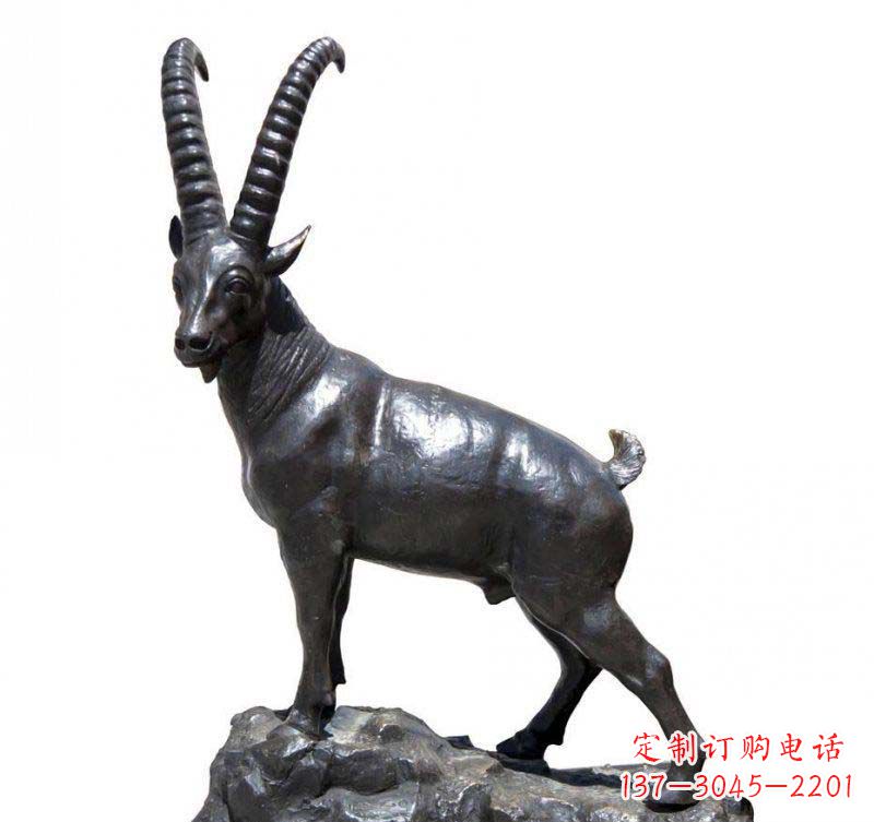 廊坊铜雕羚羊,精美外形及细节刻画精美