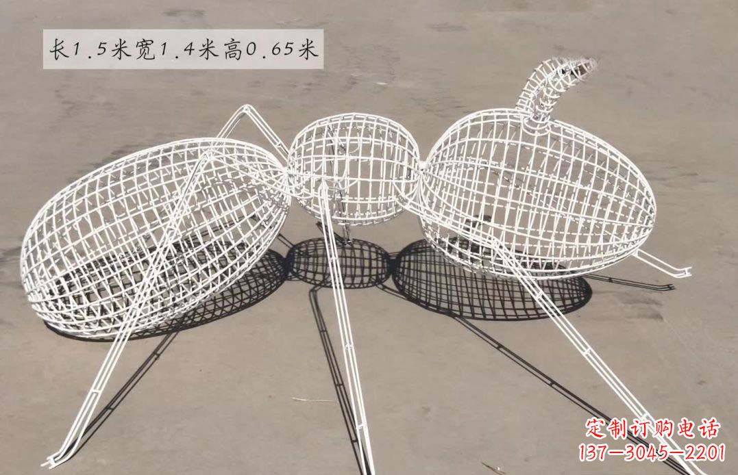 廊坊美轮美奂的蚂蚁镂空雕塑