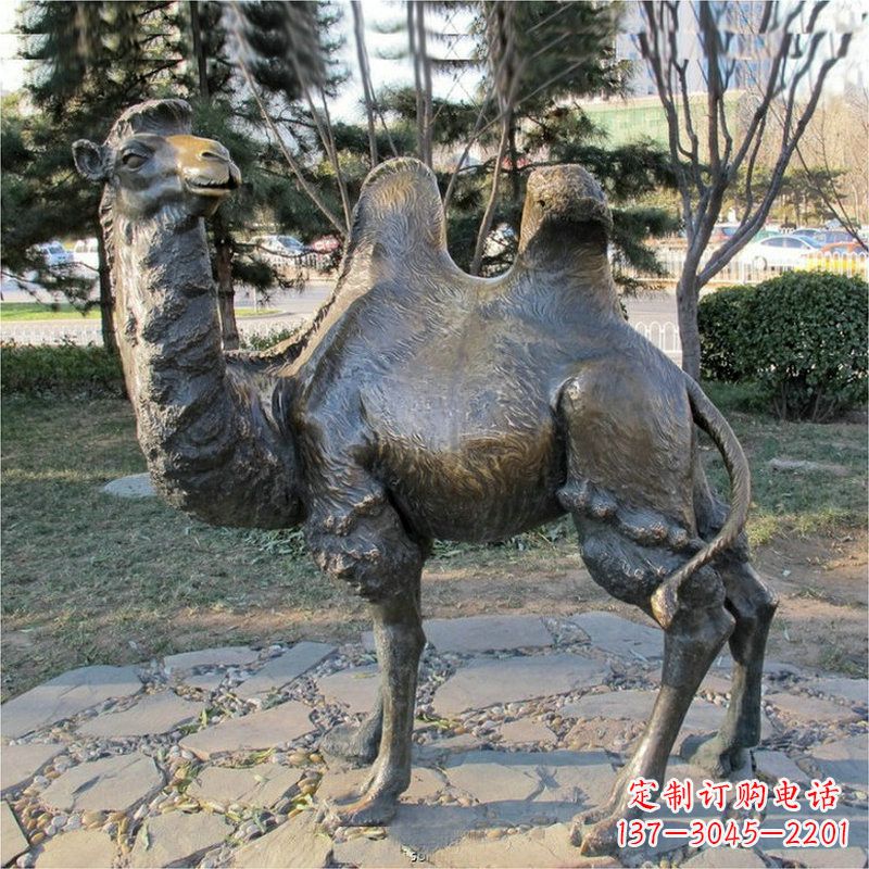 廊坊精美绝伦的室内装饰品——骆驼铜雕