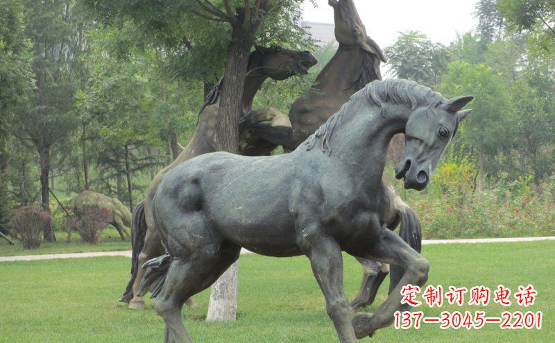 廊坊动物景观铜雕艺术品