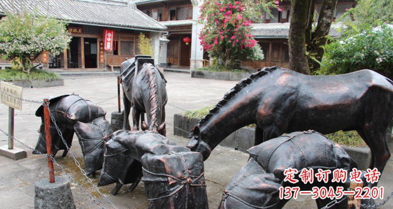 廊坊中领雕塑定制的铜动物雕塑