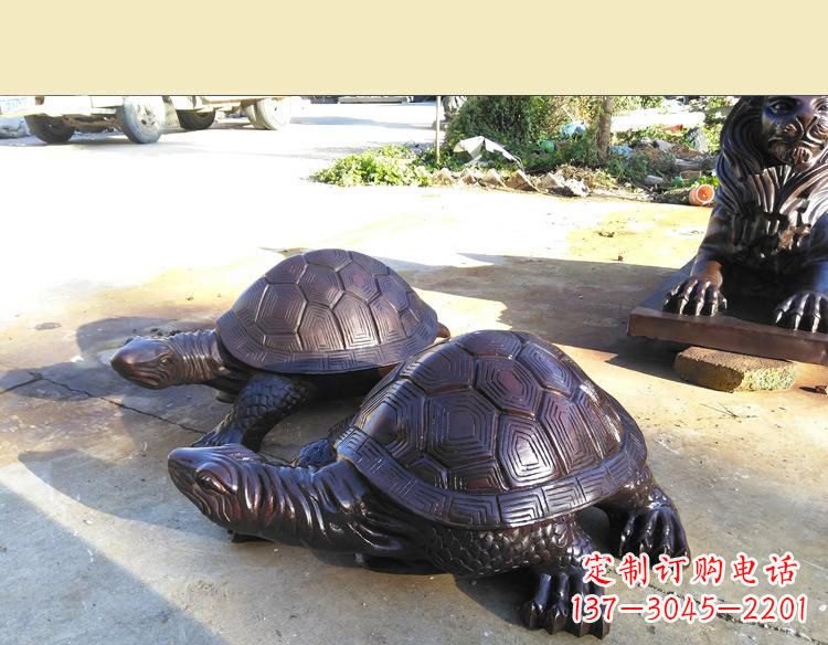 廊坊温情乌龟铜雕