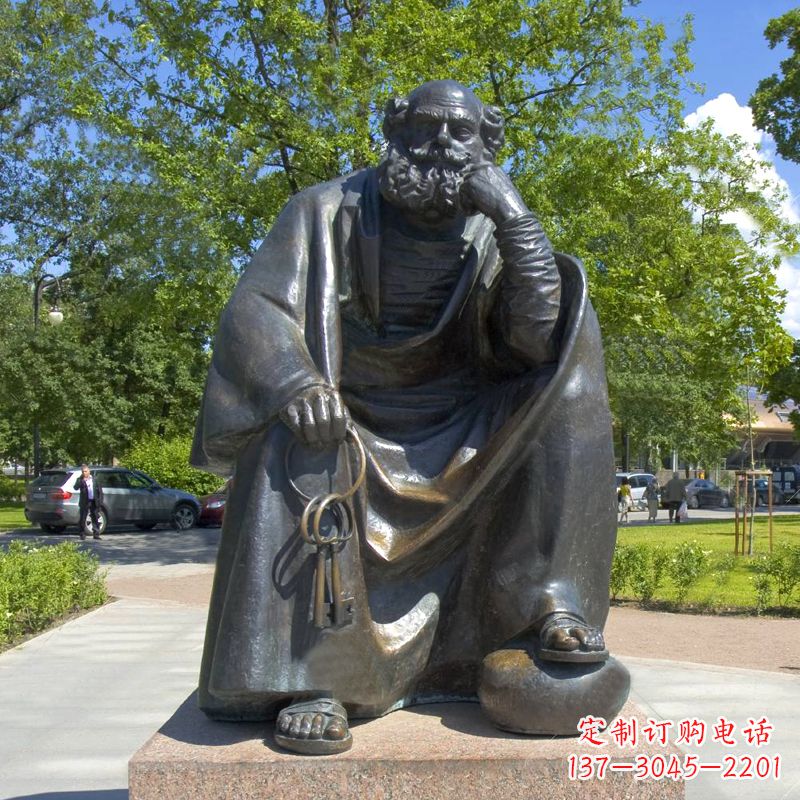 廊坊铸就传奇托尔斯泰雕塑