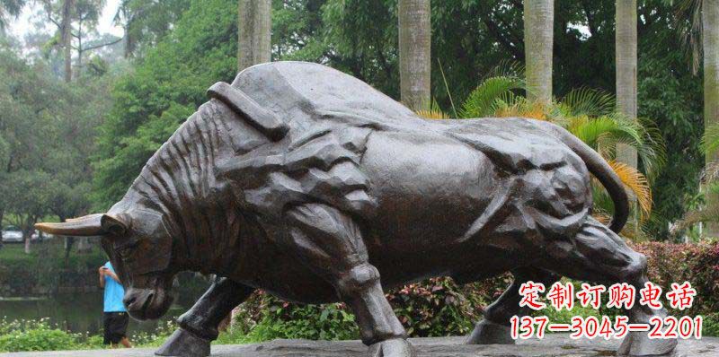 廊坊拓荒牛精美铜雕