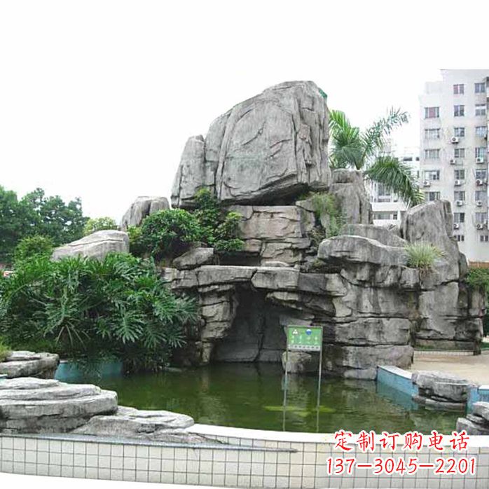 廊坊精美假山雕塑