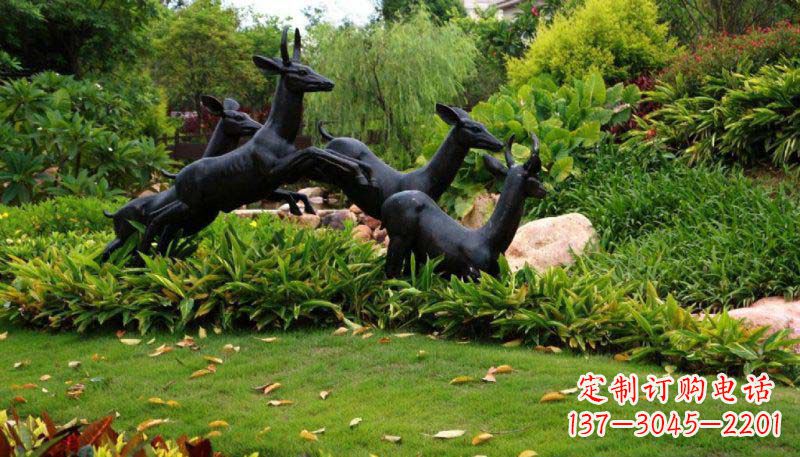 廊坊活力无限的动物铜雕
