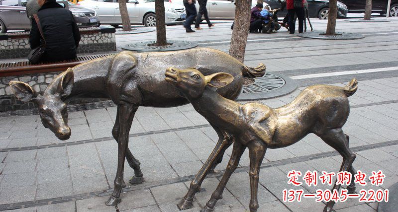 廊坊精美铜雕动物雕塑