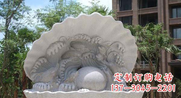 廊坊城市公园小区经典喷泉石雕