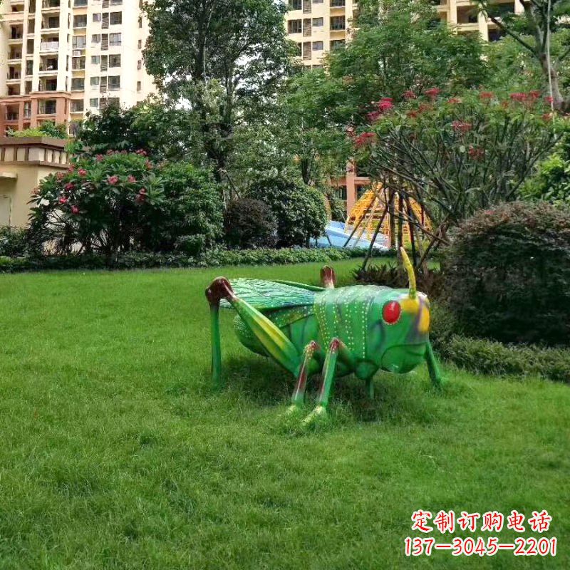 廊坊亚克力蝗虫雕塑