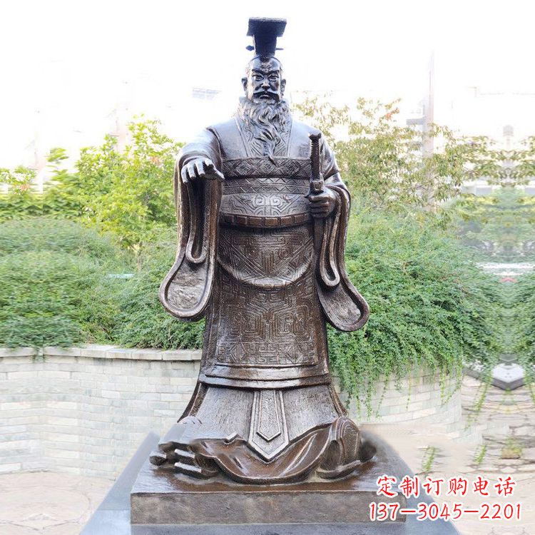 廊坊秦始皇雕塑,永恒的历史符号
