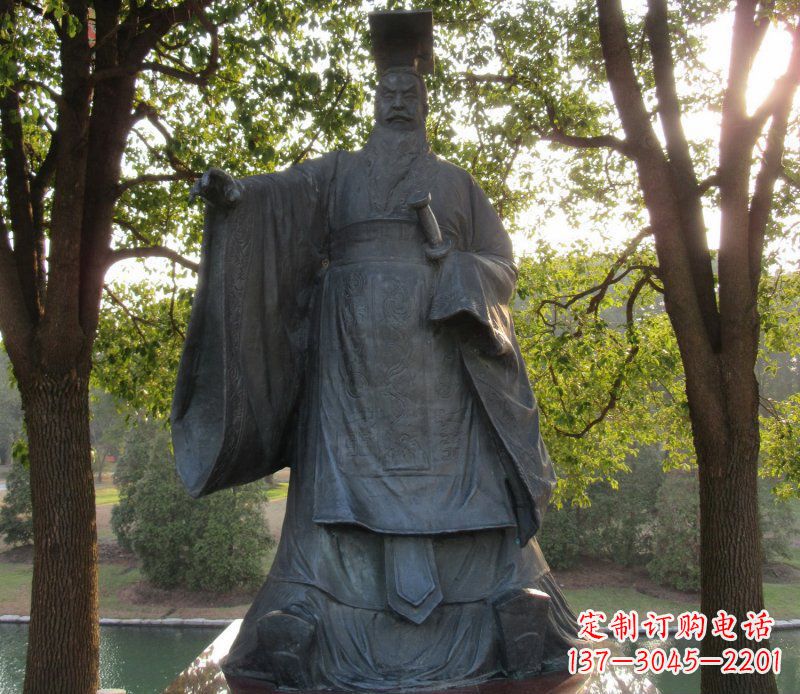 廊坊精美刘邦铜雕,历史悠久,每一块都是绝世精品!