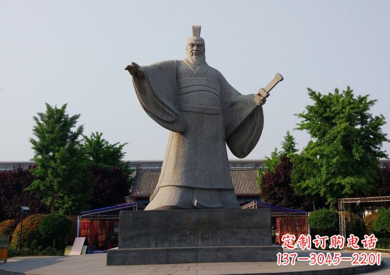 廊坊超越时空的名人雕塑