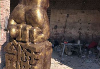 廊坊廉政象征铜雕塑
