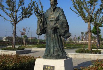 廊坊精美大师级铜雕——王羲之雕像