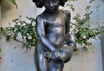 廊坊唯美少女雕塑——在公园中给清新的景观增添一抹生机