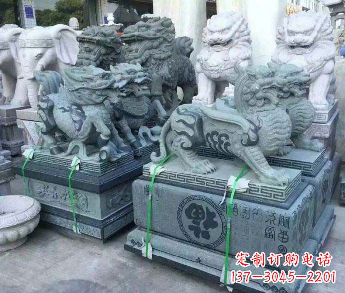 廊坊古典神秘貔貅雕塑