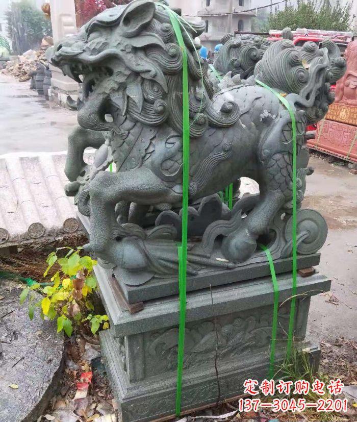 廊坊麒麟之美——灵动古典古朴的古代神兽石雕