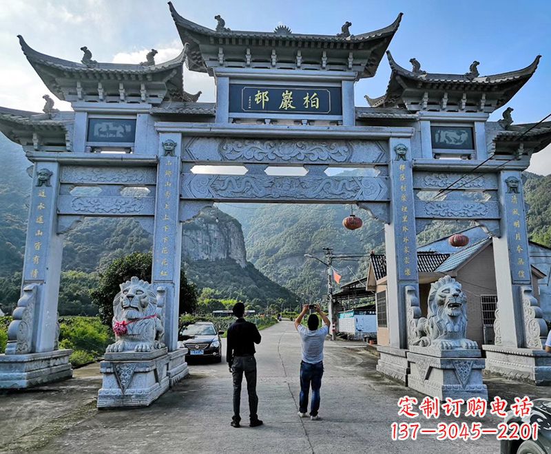 廊坊古代石雕牌坊