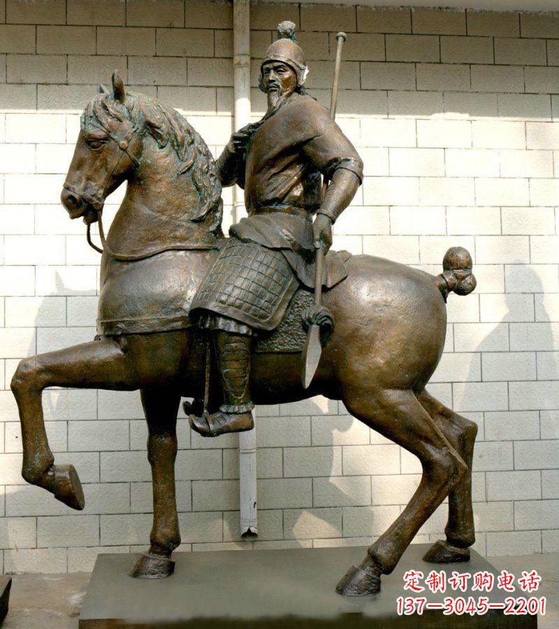 廊坊古罗马战士公园景观铜雕