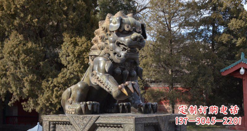 廊坊故宫狮子雕塑,展现古代文化之美