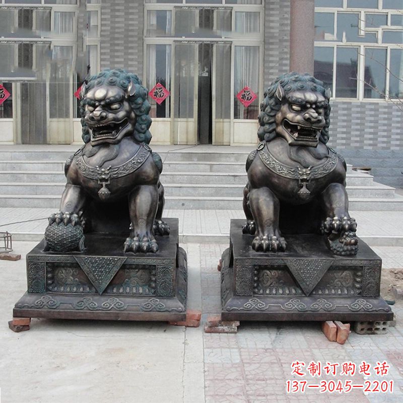 廊坊故宫狮子雕塑,精美绝伦,给您不一样的视觉享受
