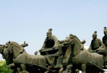 廊坊中领雕塑--尊贵马车雕塑