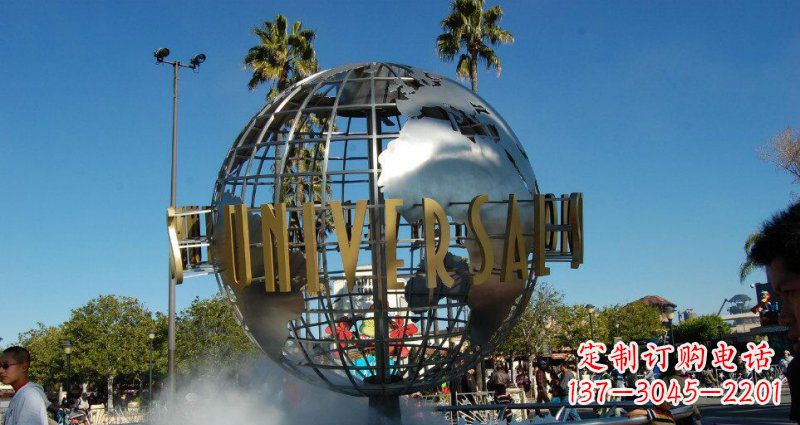 廊坊中领雕塑仿真不锈钢地球雕塑