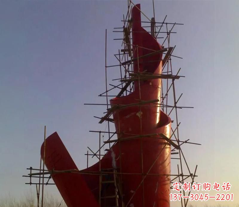 廊坊不锈钢火炬景观雕塑