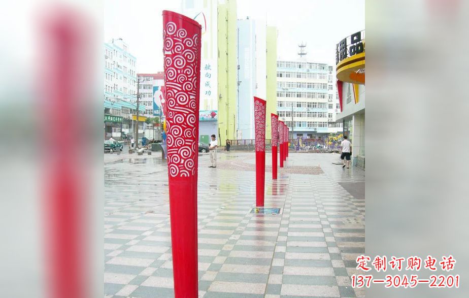 廊坊精致的不锈钢火炬雕塑
