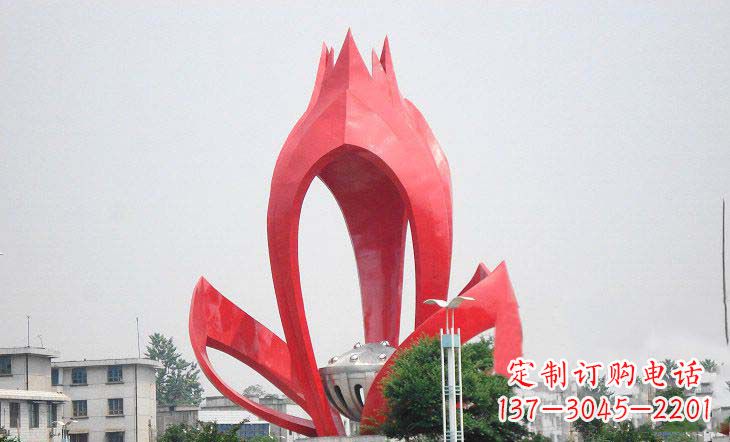 廊坊中领雕塑:莲蓬雕塑,营造神秘艺术气息