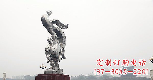 廊坊炫丽凤凰,景观雕塑精美绝伦