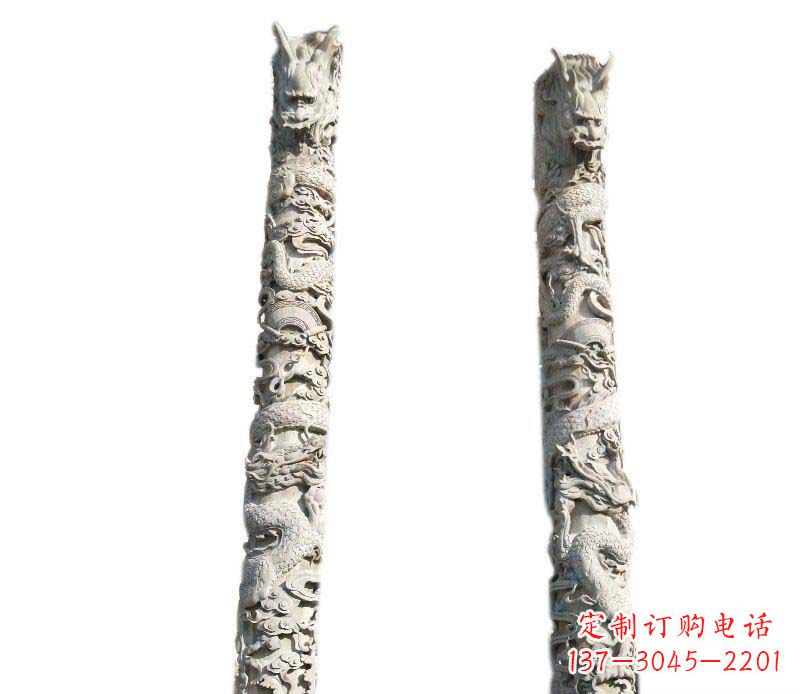 廊坊欣赏传统工艺,邀请专业大理石龙柱雕塑