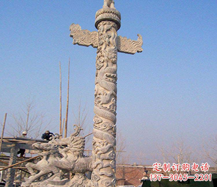 廊坊品质精美华表景观石雕