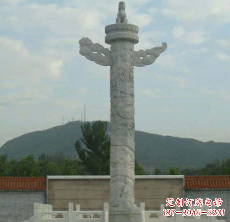 廊坊广场华表石雕