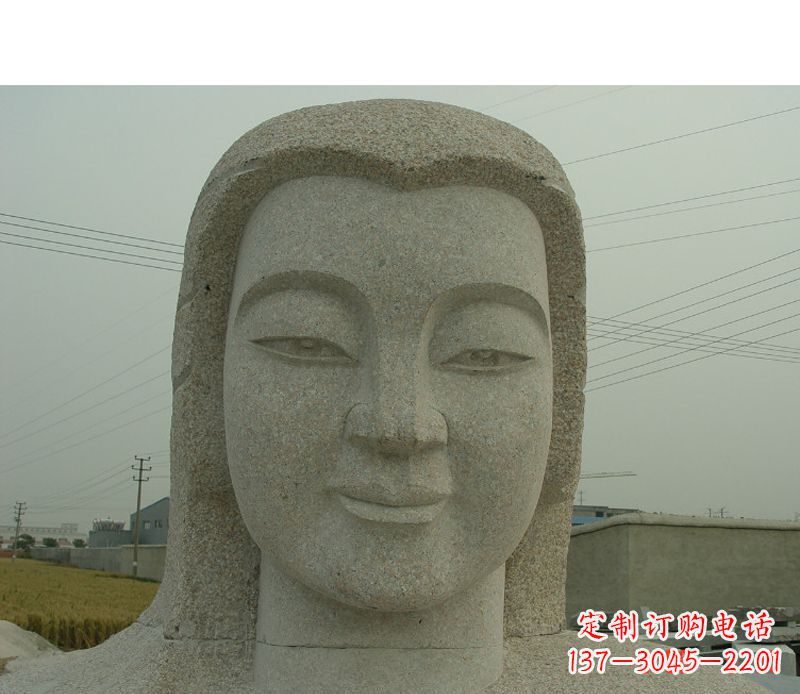 廊坊母爱永恒——广场黄河母亲石雕