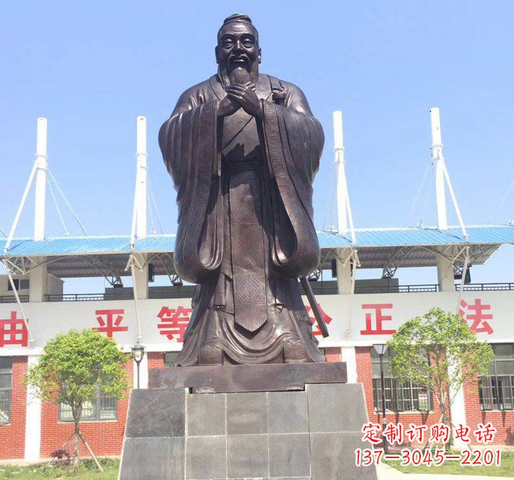 廊坊具有传统文化气息的孔子雕塑