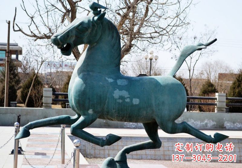廊坊艺术品马踏飞燕铜雕塑