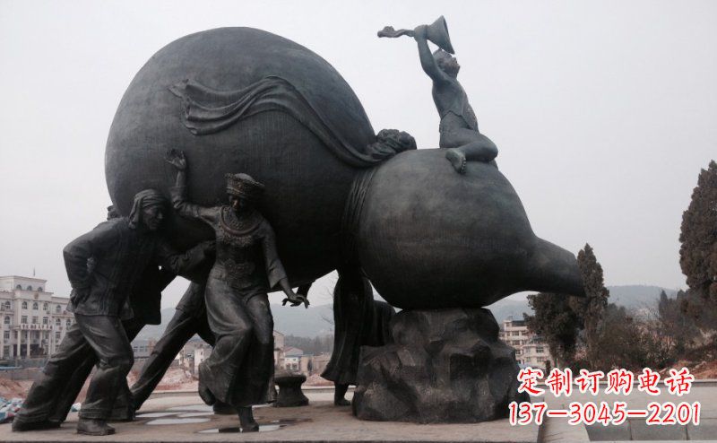 廊坊皇家感觉,海量葫芦雕塑,满足你的高端定制需求