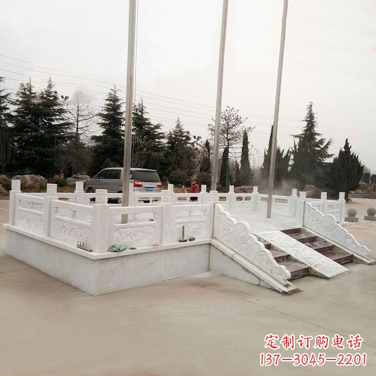 廊坊广场升旗台石雕