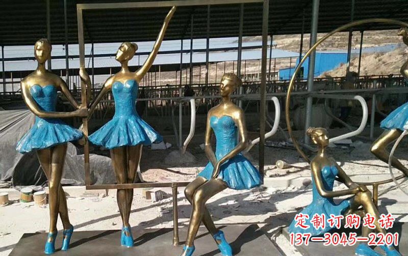 廊坊中领雕塑--美女芭蕾雕塑定制