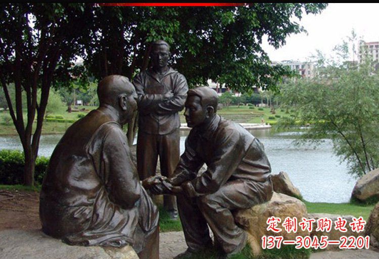 廊坊中领雕塑:精美老人雕塑